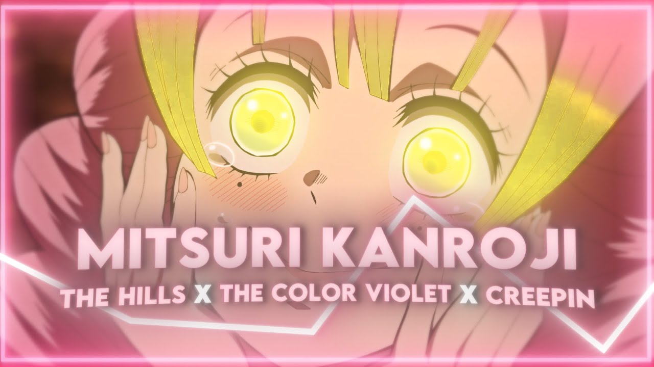 The Hills x The Color Violet x Creepin | Mitsuri Kanroji | Demon Slayer「EDIT/AMV」4K!