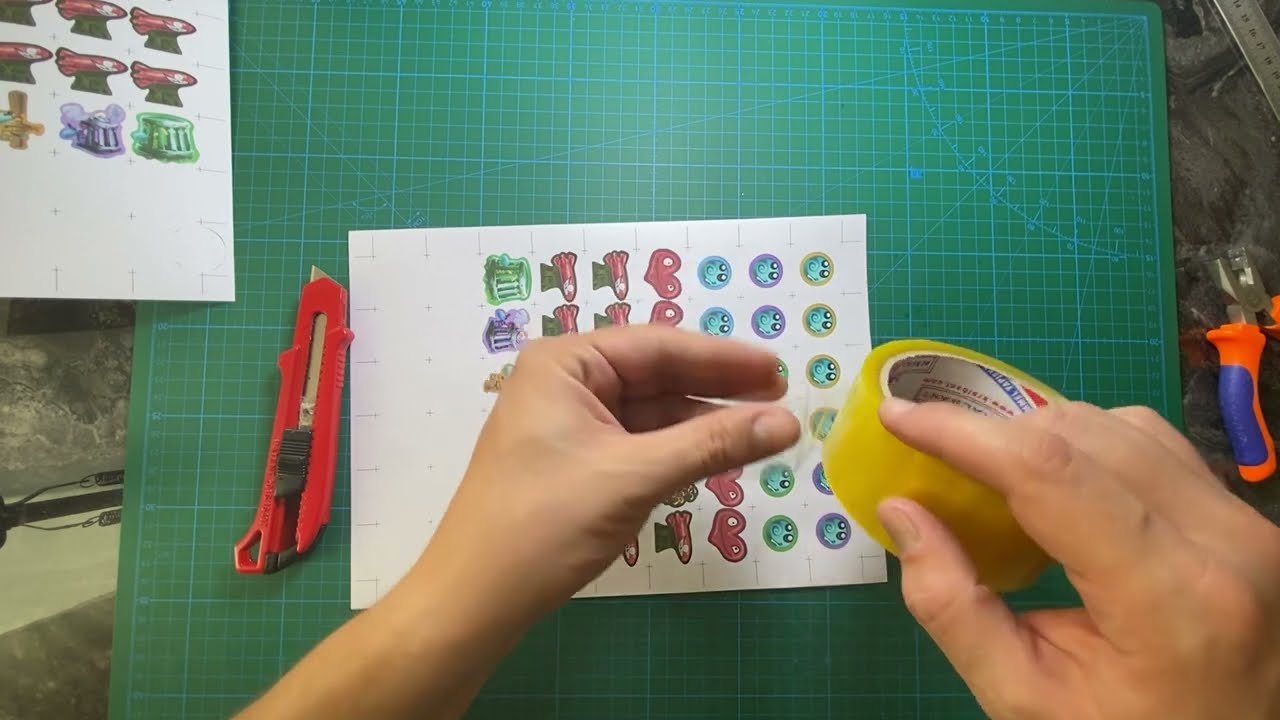 Kutu Oyunu Token nasıl yapılır? - How to make tokens in the board game?