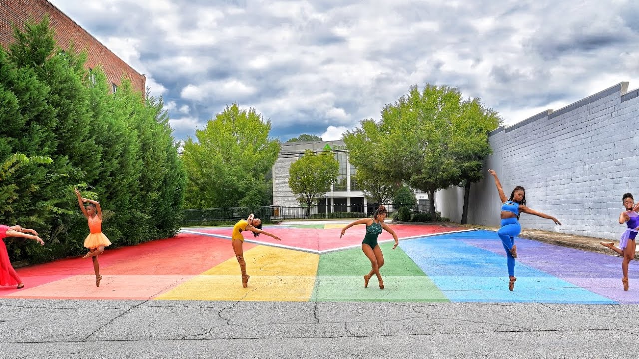 Rainbow 🌈 Ballet: Behind the Scenes of a Colorful Photoshoot  8.24.2025