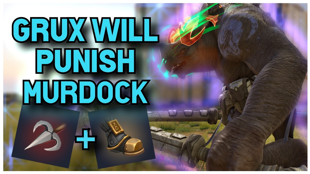 GRUX EATS RANGED OFF LANERS | Grux Off Lane Gameplay | Predecessor