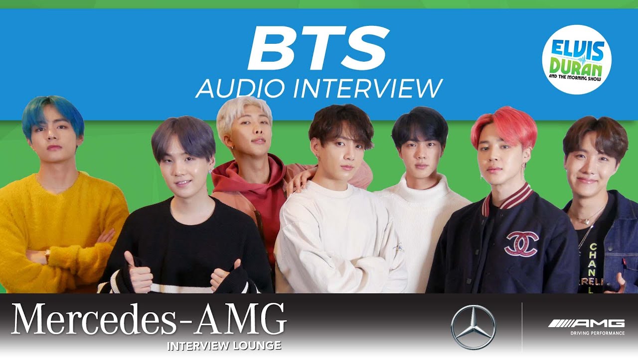 BTS Talks Close Friendship with Shawn Mendes: AUDIO INTERVIEW | Elvis Duran Show