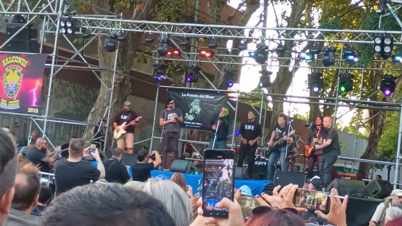 La Blues Label - 'El Viejo' (Cover Pappo Blues) en La Plaza de Pappo (10/3/26)