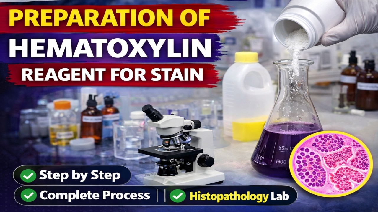 Preparation of Hematoxylin Reagent | H and E Stain