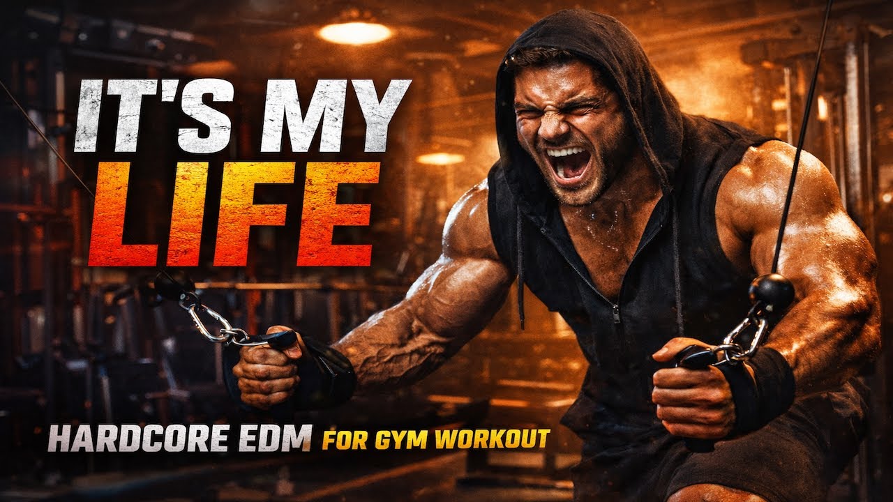 HARDCORE EDM FOR GYM 🔥 It’s My Life | Intense Workout Musicᴴᴰ | Motivate me