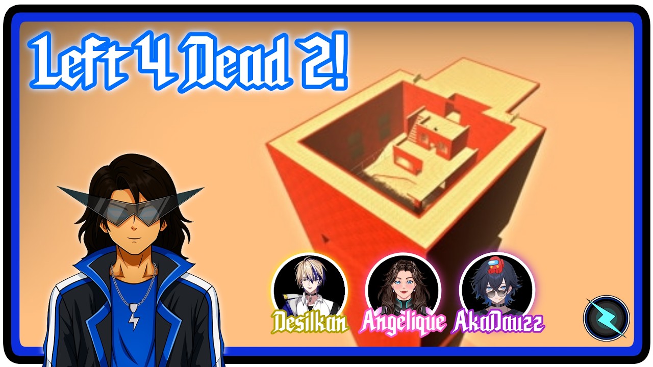 Sleep Deprived Left 4 Dead 2 w/ @angeliquecornucopia and @Desilkan | Left 4 Dead 2!