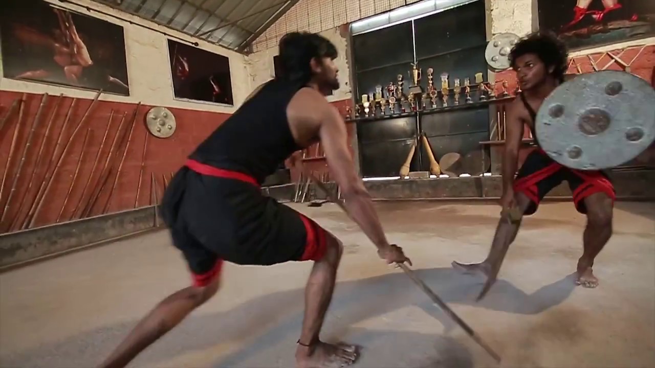KALARIPAYATTU SWORD AND SPEAR Demonstration