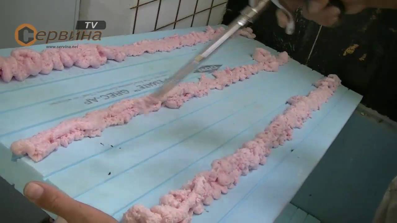 Полагане-Instalation на Fibran XPS 5sm с полиуретанова пяна-polyurethane foam Akfix 960P