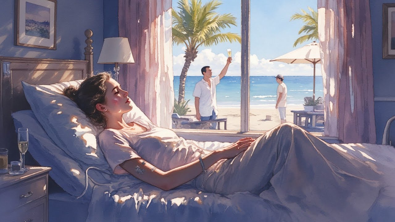 [AI Ficción] “Ella estaba ardiendo de fiebre ese día…¿y tú estabas en la playa celebrando el...