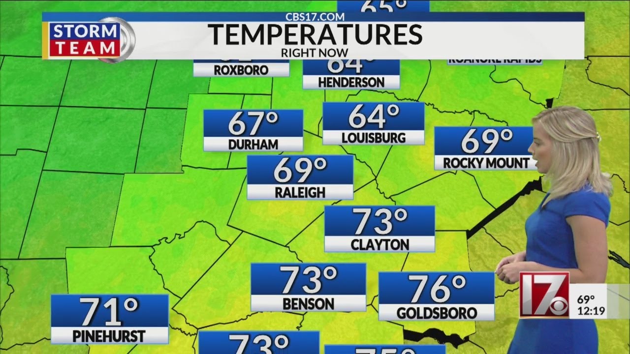 Laura Smith's noon forecast