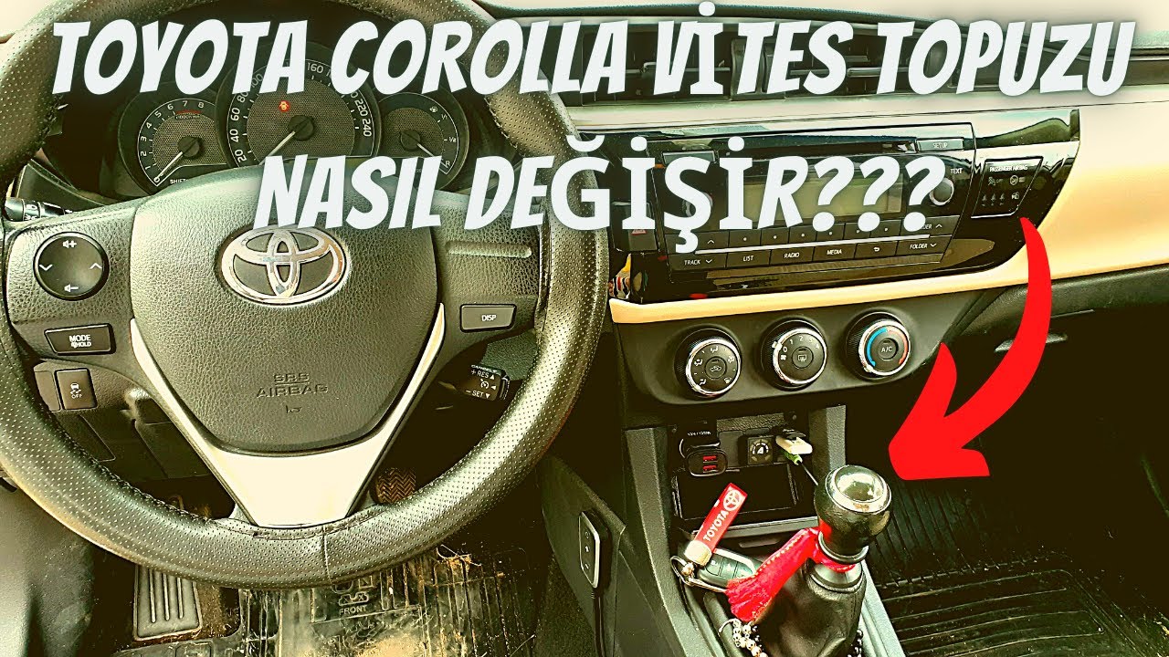 TOYOTA COROLLA VİTES TOPUZU NASIL DEĞİŞİR ? #toyota #corolla #vitestopuzu
