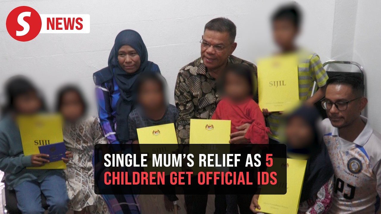 From paperless to recognised: Five children receive IDs