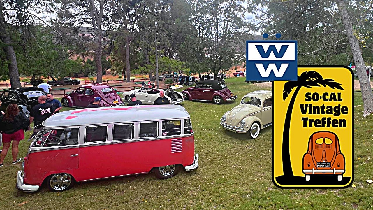 Редкие автомобили VW в SO-CAL Volkswagen Vintage Teffen.