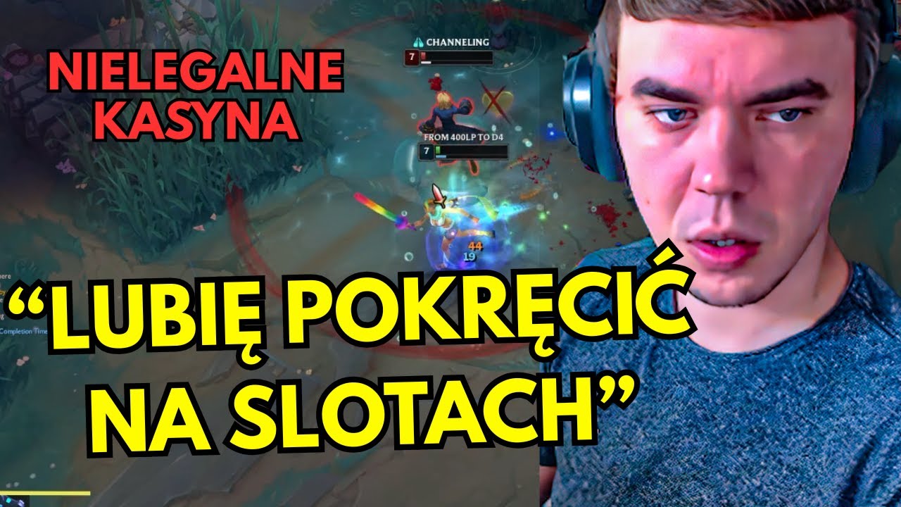 RANDOMBRUCE GRA NA NIELEGALNYCH KASYNACH? CO Z PRZEDŁUŻANYM STRIMEM?