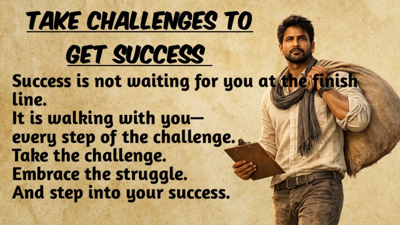 Take challenges for success |learn english through life lessons |#english @EcoEnglish-e5w 