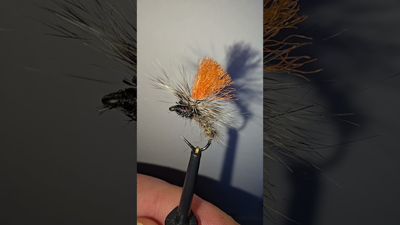 #flytying #parachutefly #klinkhammer #troutfly #fishingflies #likeandsubscribe #shortvideo