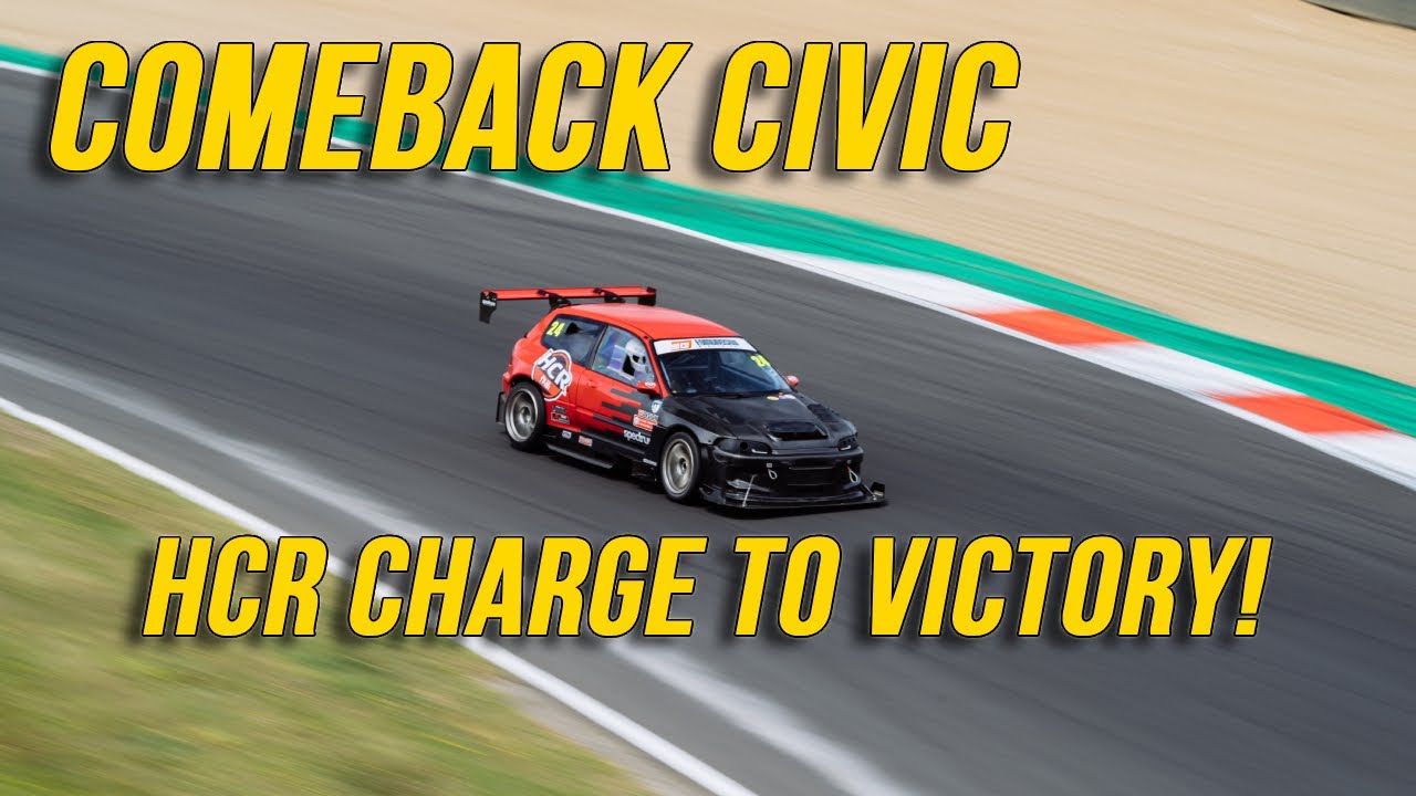 Comeback Civic: Charge to Victory - HCR Works Supercharged Civic EG at Brands Hatch Thunder Saloons