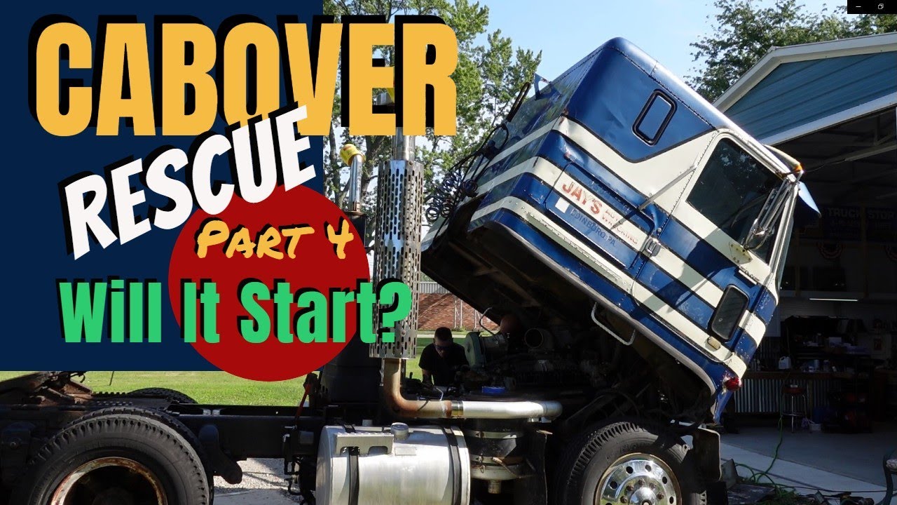 CABOVER Rescue GMC Astro 95 Detroit Diesel 8V-71 WILL IT START?