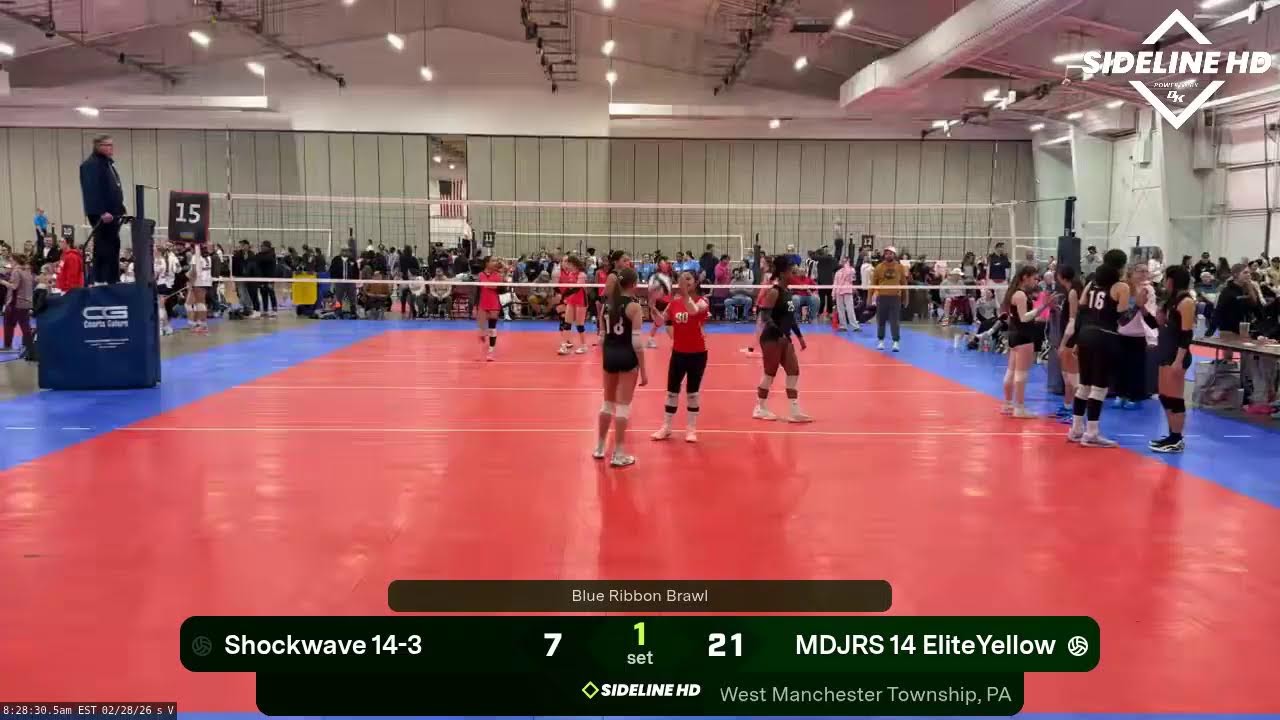 MDJRS 14 EliteYellow vs. Shockwave 14-3 (2026.02.28)