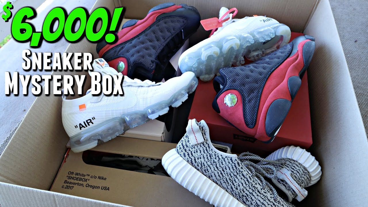 Unboxing A FREE $6,000 Sneaker Mystery Box! 😳