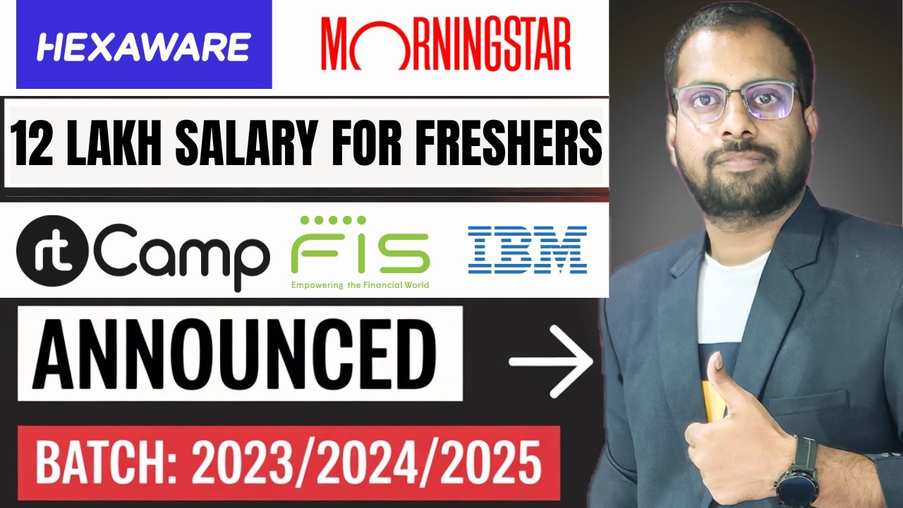 Hexaware New Hiring Announced For Freshers | rtCamp, FIS, IBM, Capgemini Jobs  Freshers Don't Miss