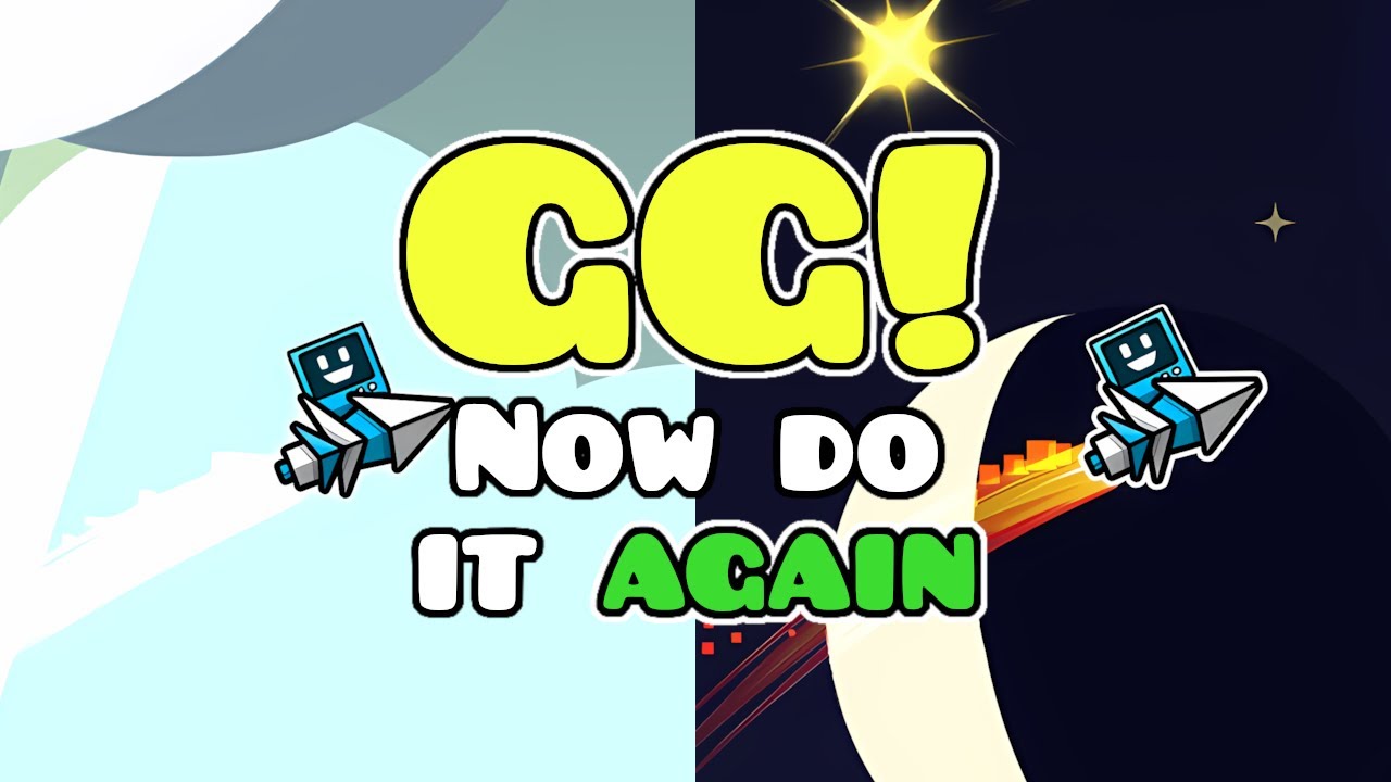 Я создал уровень Geometry Dash, но вам придётся пройти его ДВАЖДЫ