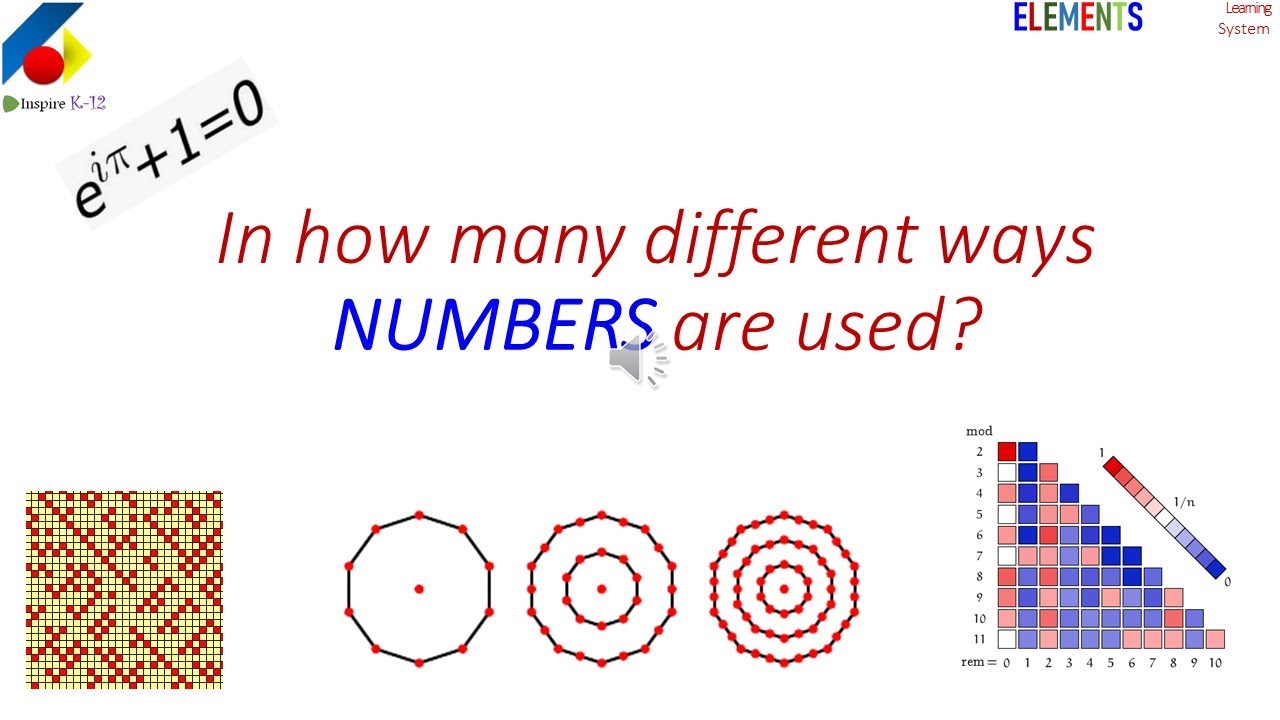 [bilingual] How are numbers used? (Maths school never taught)
