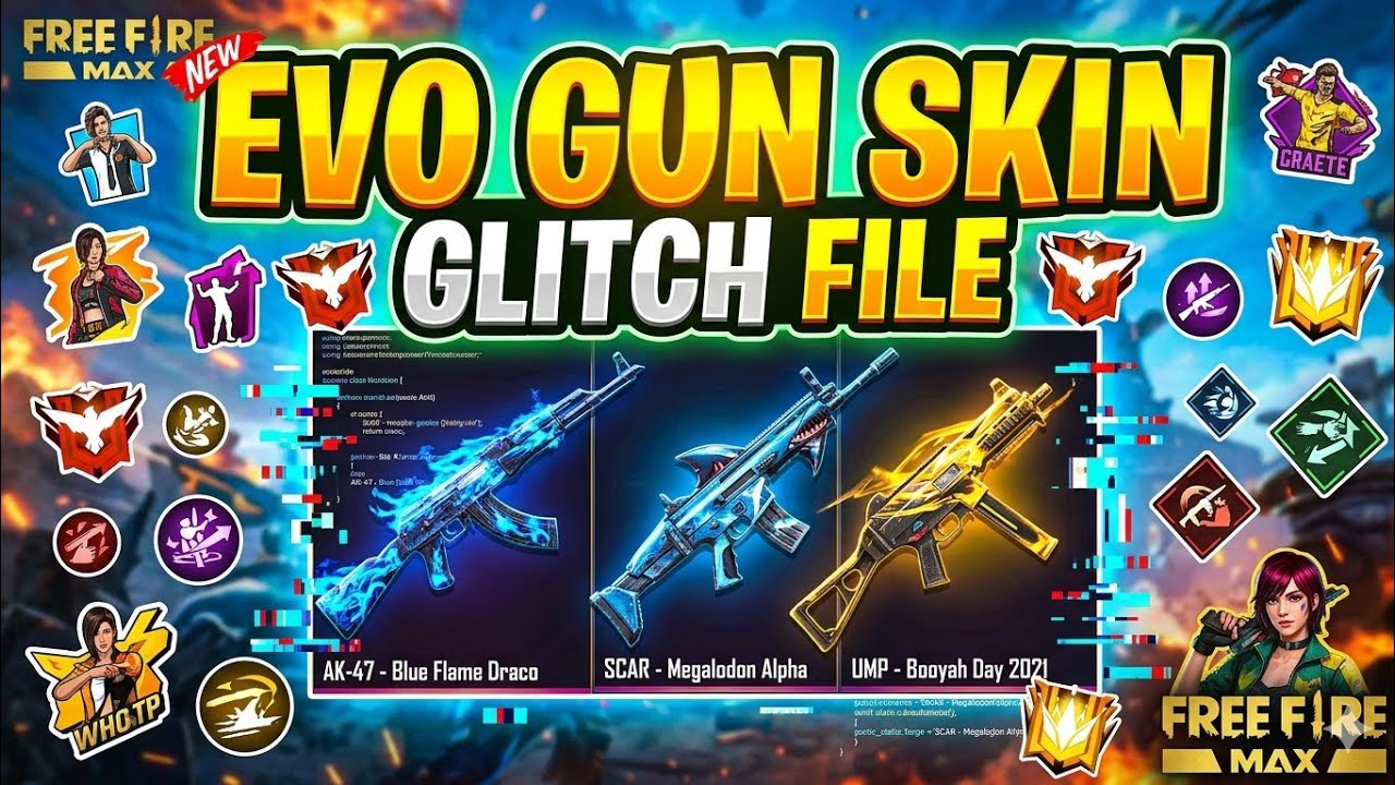 ✨EVO GUN SKIN GLITCH FILE 🗄️ NEW VERSION! ALL UPDATES WORK ✅