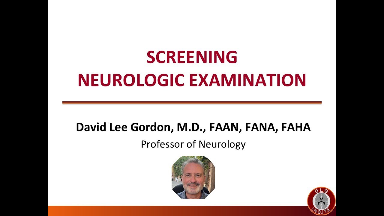 DLGINSITE Screening Neurologic Exam
