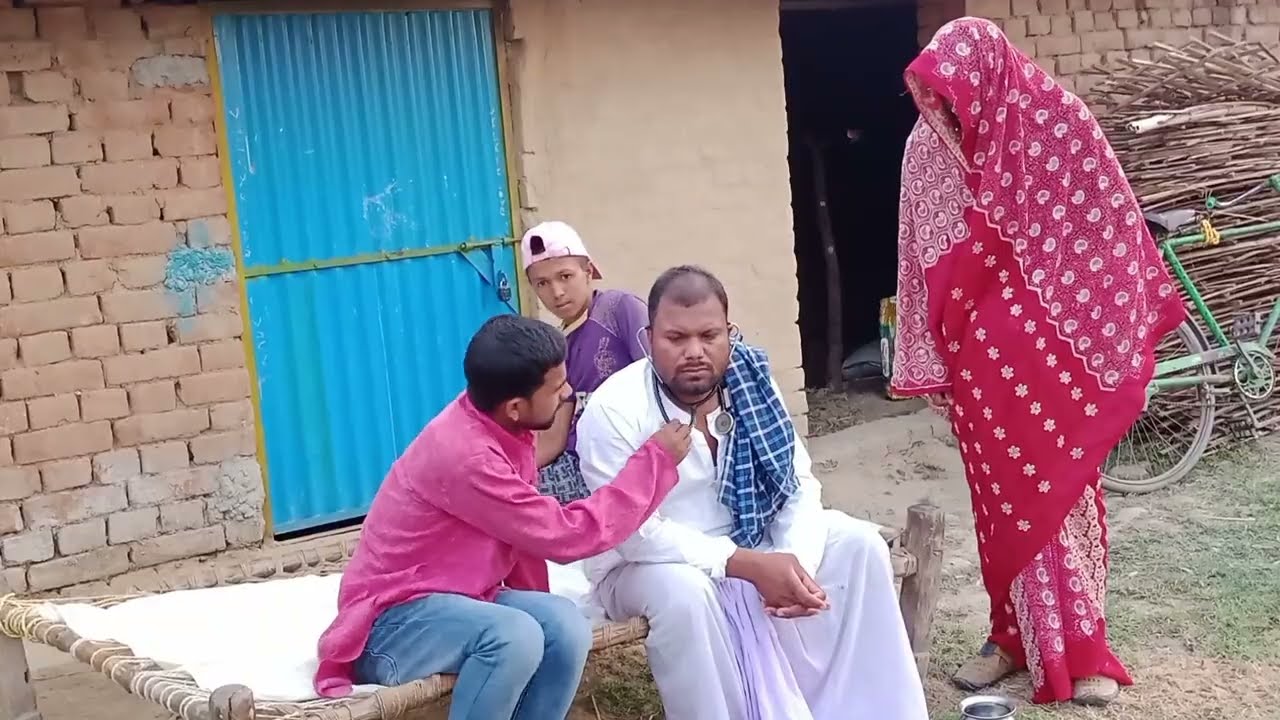 समधी को खिलाया प्याज रोटी 😂 प्योर मगहिया कॉमेडी #uday doctor comedy