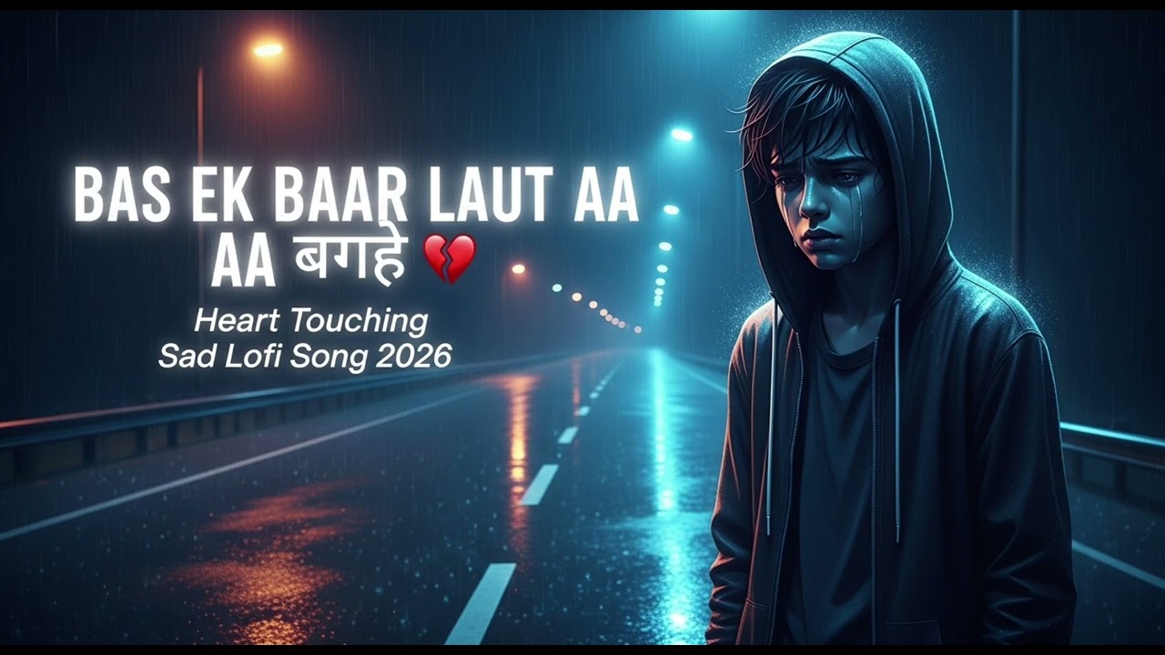 Bas Ek Baar Laut Aa 💔 | Heart Touching Sad Lofi Song 2026 | Emotional Hindi Breakup Song