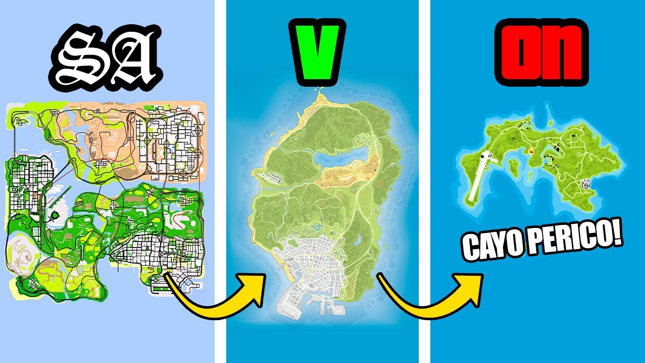 КАК РАЗБЛОКИРОВАТЬ ВСЕ ОСТРОВА в GTA Games?