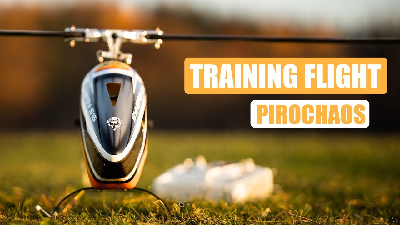 Training flight, pirochaos