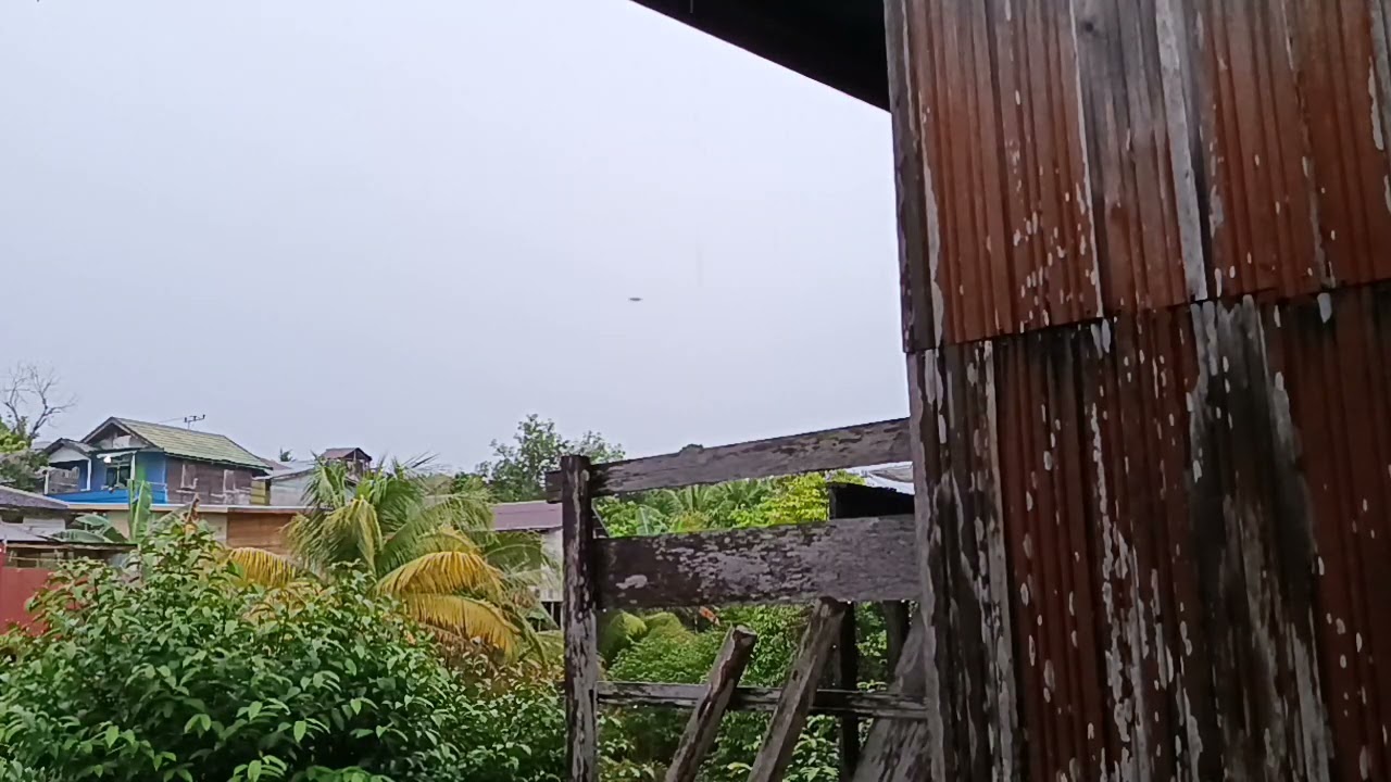 Gerimis hujan dipagi hari