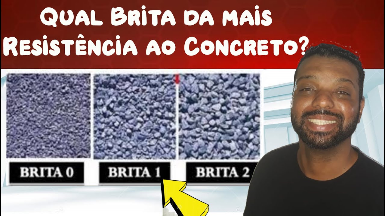 Qual brita dá mais resistência para o concreto, Brita 0, 1 ou 2?