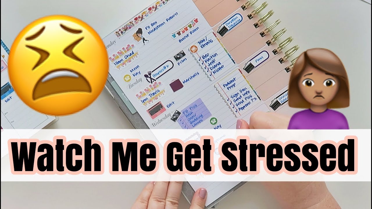 Horizontal MOCK Plan With Me | InkWell Press Planner