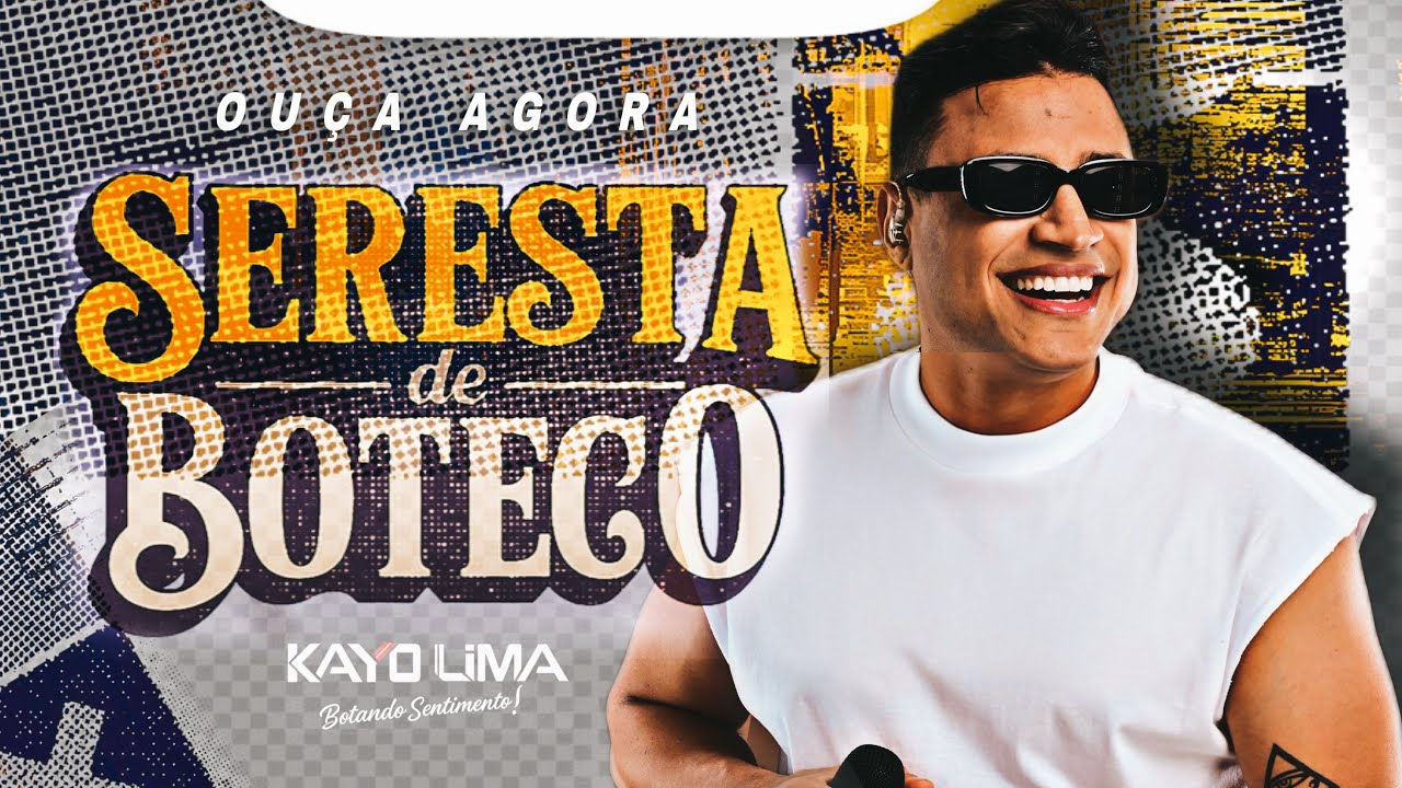 Seresta de Boteco 2025 - Kayo Lima, Repertório novo. 