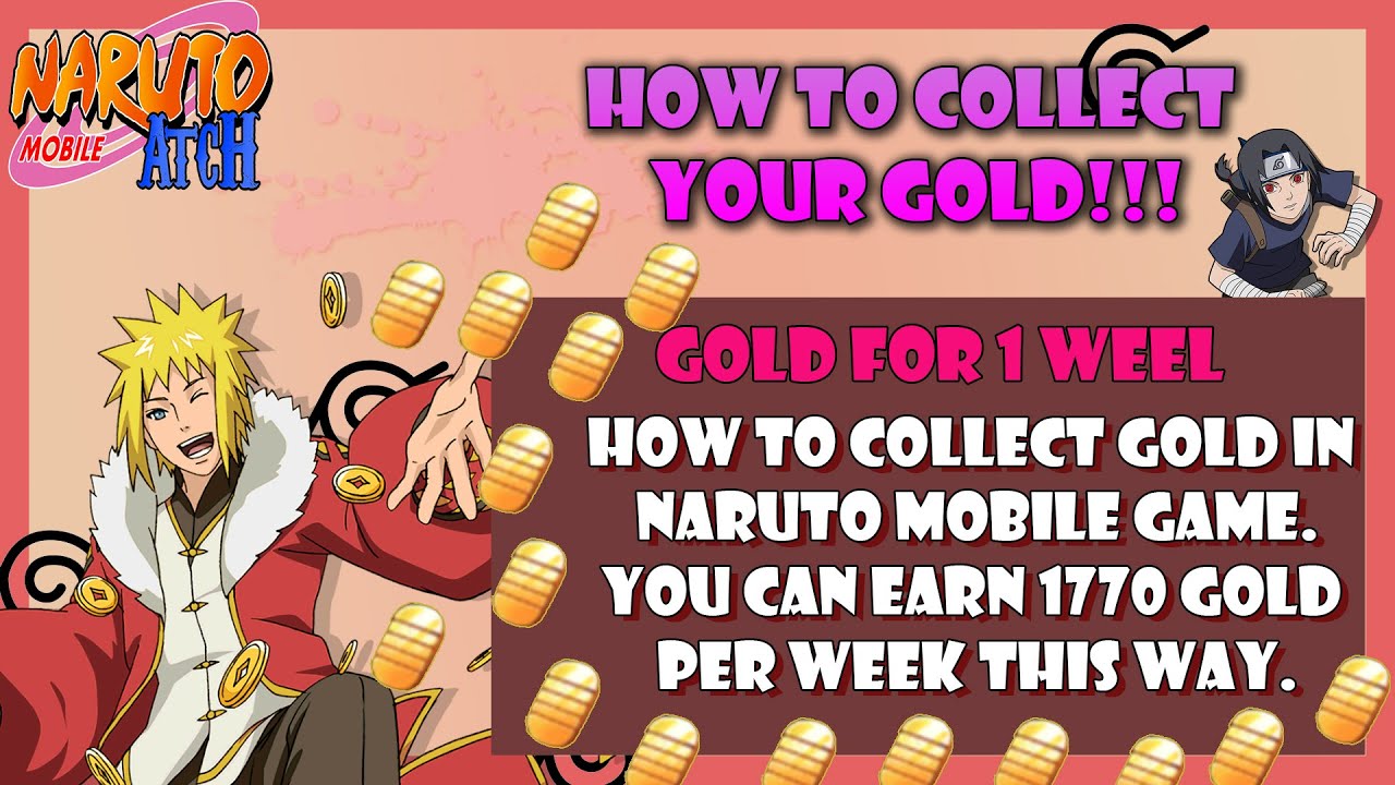 Naruto Mobile - สอนหาทองในเกมนารูโตะบายสำหรับมือใหม่และผู้เล่นเก่า มีวิธียังไงดูวิดีโอนี้ได้เลย!!!