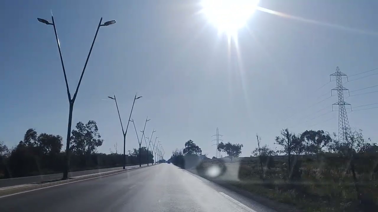 Empty roads during Ramadan.