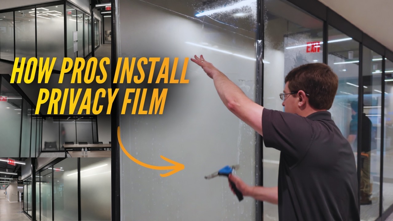 Privacy Film Installation | Behind the Scenes of a Commercial Install