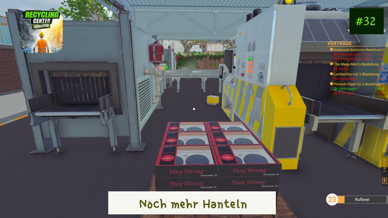 RECYCLING CENTER SIMULATOR - Deutsch - Let's Play | #32 | Wir stemmen die Aufträge