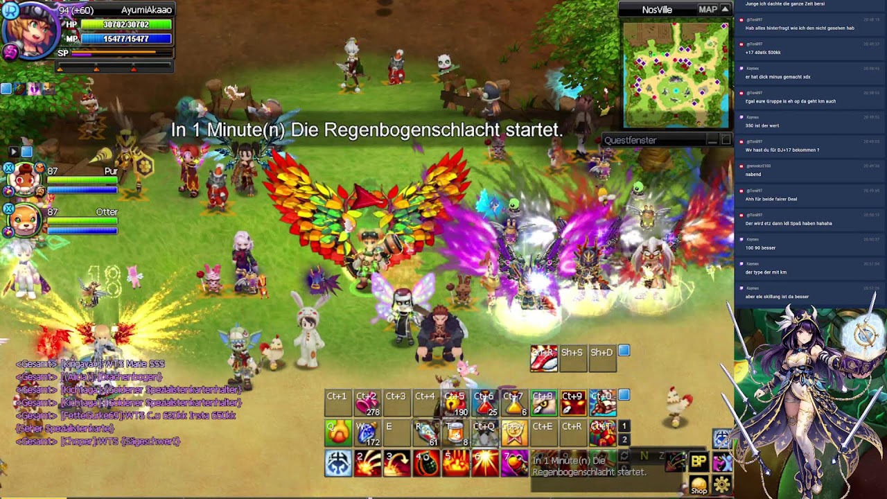 Nostale Traden/Kakü Hlvln Raids uvm [PC]Stream Part 289[UnderCity] [German][FullHD][60FPS]