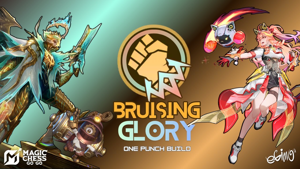 GLORY LEAGUE BRUISER COMBO! 3 STAR GUINEVERE, GRANGER AND CLAUDE! ONE PUNCH BUILD! MAGIC CHESS GO GO