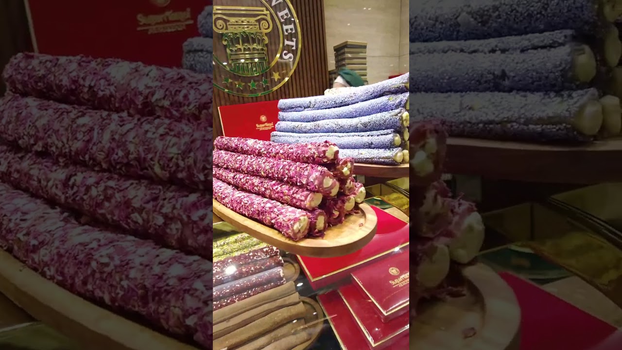 زورونا في فرعنا الجديد في اسطنبول - محطة يوسف باشا 👏🏆 || Al Sultan Sweets 🥇🏆👑 ( فيديو  4K )