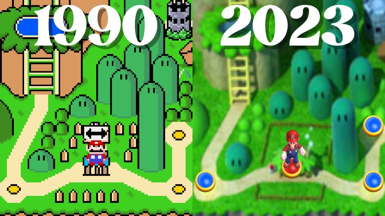 Super Mario World Remake (New Super Mario All-Stars) - World 1: Yoshi's Island (New Gameplay). ᴴᴰ