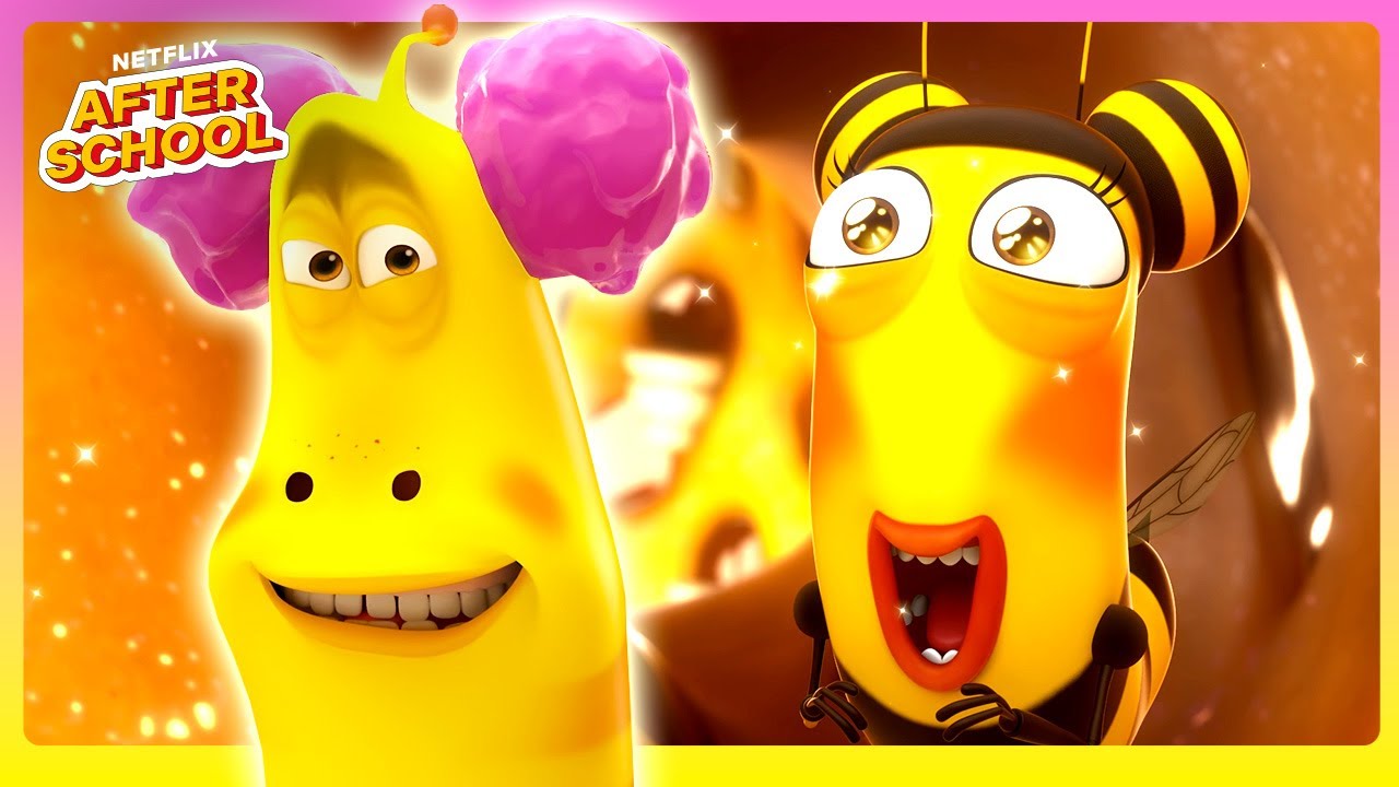 Larva Honey HEIST! 🍯 🐝 Larva Family | Netflix Family