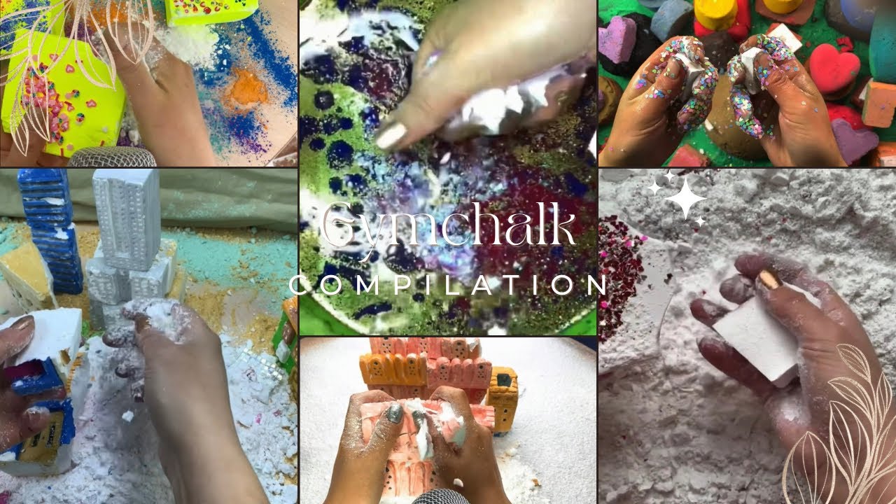 Gymchalk Crush Compilation @OxideFabricDollAsmr 