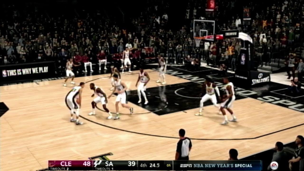 NBA Live 18 San Antonio Spurs vs Cleveland Cavaliers Live