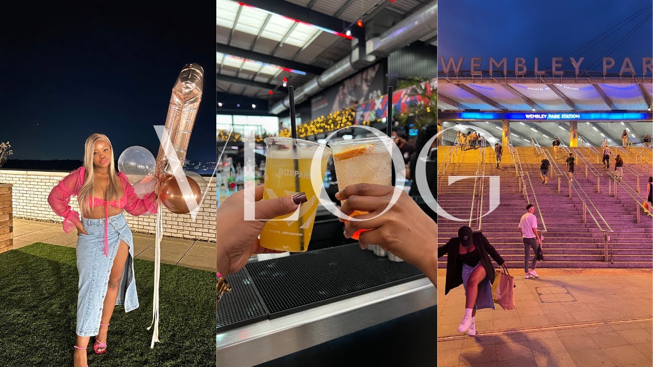 VLOG: CELEBRATING 1K SUBBIES | LONDON DESIGNER OUTLET | NIGHTS OUT | SOUTH AFRICAN YOUTUBER