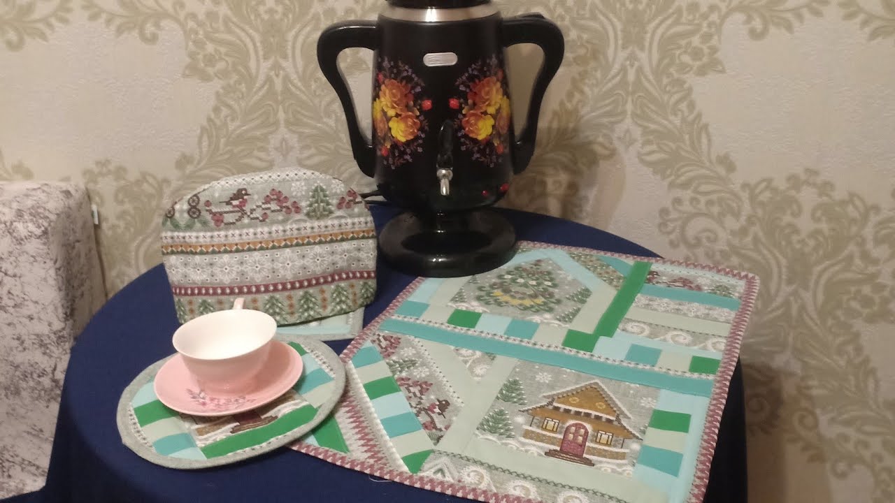 Грелка на чайник.  Простой способ.