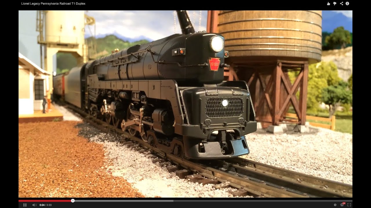 Lionel Legacy Pennsylvania Railroad T1 Duplex